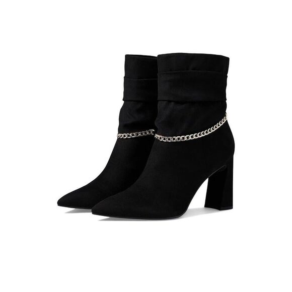 Marc Fisher Bear 2 Boots Women's US 8 Black Pointed Toe Ankle Bootie ZPO2935 - Picture 1 of 10